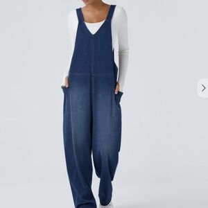 Halara Denim Overalls